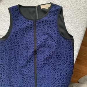 Loft - mixed media/lace tank
